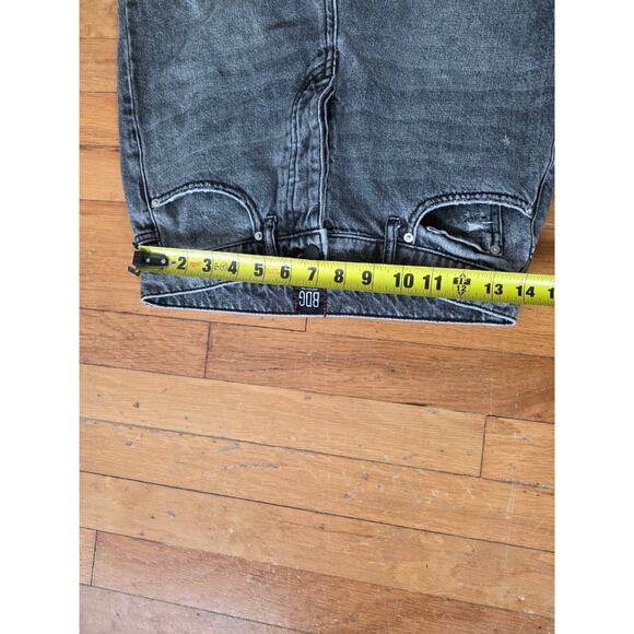 BDG Urban Outfitters Slim Straight Jeans Black Button Fly Women Size 27 A001652 - Picture 3 of 7